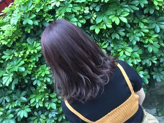 ミディアム パーマ 地毛風ストレート ⚡️下ノ村柊斗⚡️のヘアスタイル