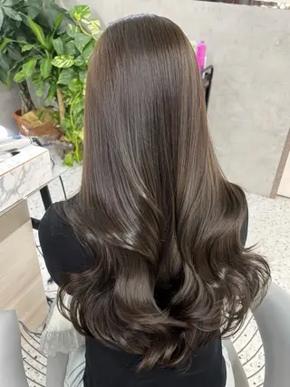 ロング カラー 🍒ブリーチなしカラ ー／Sakura🍒のヘアスタイル