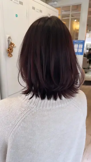 ショート パーマ カラー 初めでも安心🌟 newi町田✂のヘアスタイル