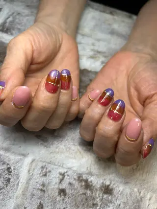 ネイル 東十条muumii ネイルまつ毛のネイルデザイン