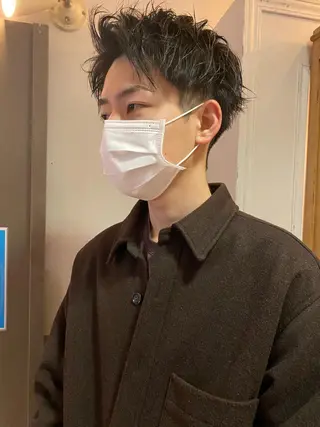 ショート キタダ ヒロキのヘアスタイル