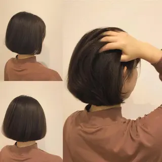 ショート カラー パーマ ヘアアレンジ メンズ キッズ ネイル MEGUMI megumiのヘアスタイル