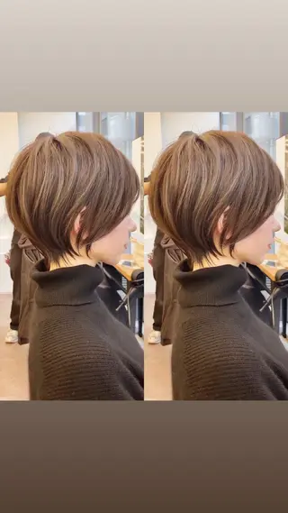 セミロング カラー パーマ ヘアアレンジ メンズ キッズ ショート特化型🌟 似合わせ/カンタ✨のヘアスタイル
