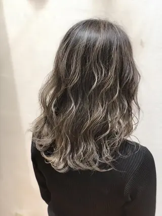 ミディアム カラー メンズカット特化柏駅 徒歩3分LOUのヘアスタイル
