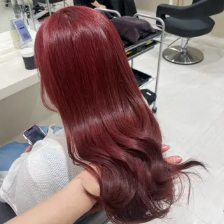 カラー 🎀ツヤ髪✖︎ 暖色🎀RYUKAのヘアスタイル