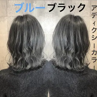ミディアム カラー パーマ ヘアアレンジ メンズ キッズ ネイル マツエク・マツパ EnBlesS西宮 マンツーマン神道有基のヘアスタイル