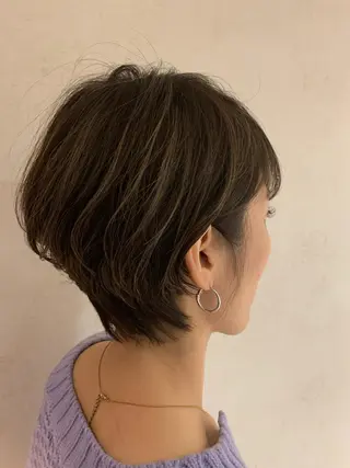 ショート 市村 正義のヘアスタイル