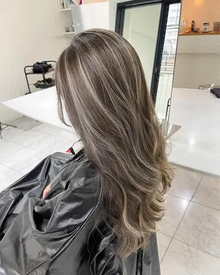 セミロング カラー パーマ ヘアアレンジ メンズ キッズ ネイル マツエク・マツパ アイブロウ ✨韓国/外国人風✨ 江原巧のヘアスタイル