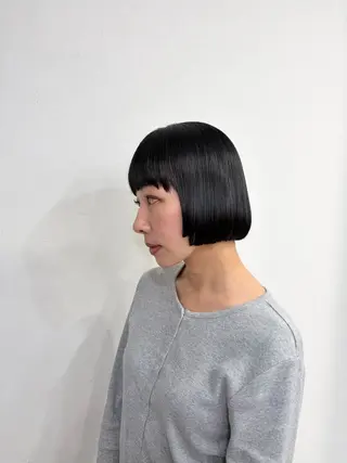 ショート 地毛風縮毛矯正/ボブ /ショート❣️平山のヘアスタイル