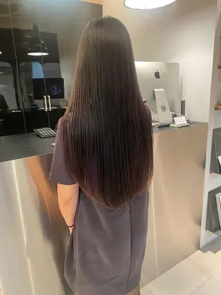 ロング パーマ riria/ボブ /透明感カラー🎀のヘアスタイル