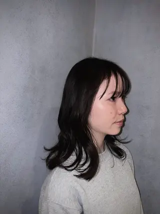 ミディアム ZELE大和八木所属・ZELE大和八木 ERI🦋のヘアスタイル