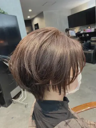 ショート 仲矢 あゆ美のヘアスタイル