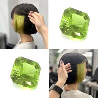 ミディアム カラー 透明感カラー特化🫧 ADLLA.栗原🦋のヘアスタイル