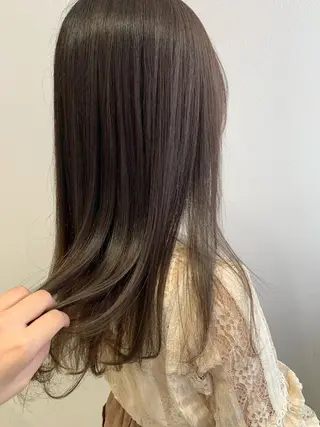 カラー いりえ しゃけのヘアスタイル