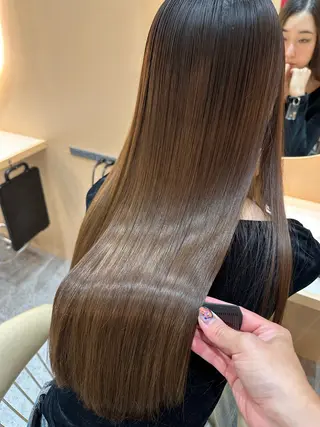 ロング AYAKA 下北沢suuのヘアスタイル