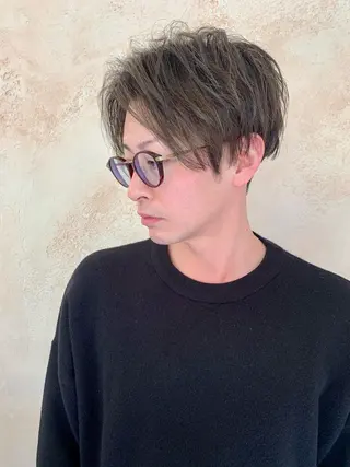 カラー メンズ 水戸内原🐜 メンズ郡司裕紀のヘアスタイル