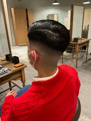 ショート メンズ ∮フェードスタイル∮ 加藤嘉陛のヘアスタイル