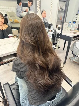 ロング カラー なつき🎀韓国 styleのヘアスタイル