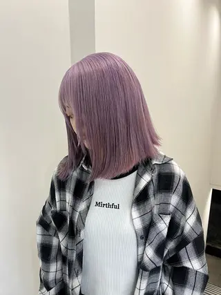 ショート naru♡/ブリーチ /デザインカラーのヘアスタイル