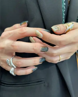 ネイル kiii.__ ✴︎*のネイルデザイン