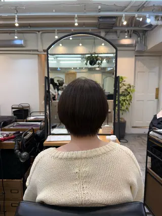 ショート 川口開世 short  cutのヘアスタイル