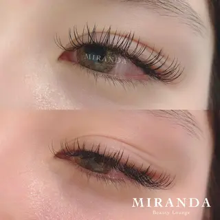マツエク・マツパ アイブロウ MIRANDA beautyのマツエク・マツパデザイン