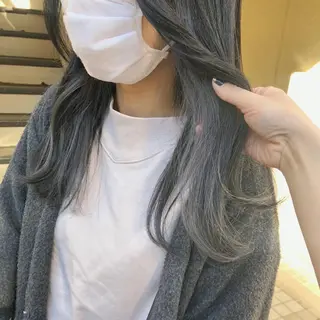 ロング 義本 風佳のヘアスタイル