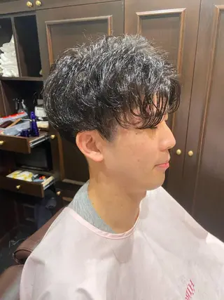 ショート メンズ 工藤 千織のヘアスタイル