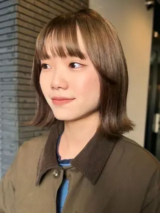 ショート カラー loty すずなのヘアスタイル