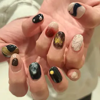 ネイル Nail mood デザイン持ち込みokのネイルデザイン