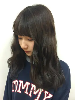ロング カラー 💘カラー人気No. 1💘SAYAのヘアスタイル