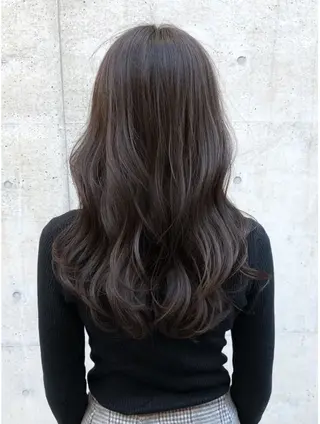 ロング パーマ Belle五丁目店所属・艶カラー 宗像 快歩のヘアスタイル