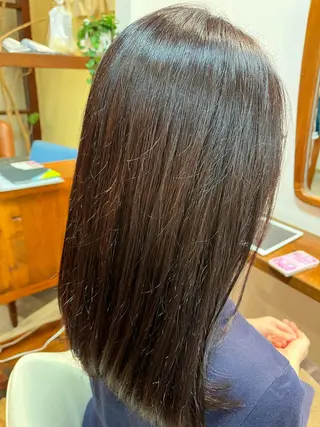 セミロング 小野瀬 文哉のヘアスタイル