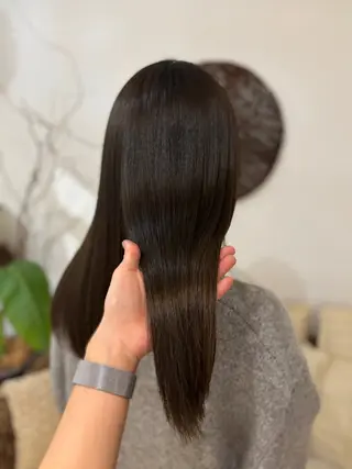 セミロング putri店長 和田鈴采のヘアスタイル