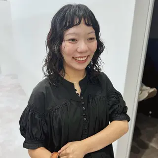 ミディアム パーマ gotoday shaire salon 神戸三宮所属・ショート/パーマ/ MIOのヘアスタイル