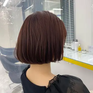 セミロング カラー ヘアアレンジ mai🍑暖色カラー /レイヤー💖のヘアスタイル
