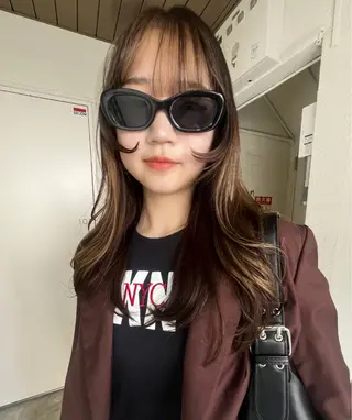 カラー sliver ・siki /YUIのヘアスタイル