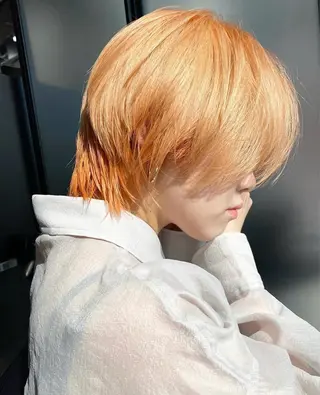 ショート カラー HARUKA/原宿 ショートカットモデルのヘアスタイル