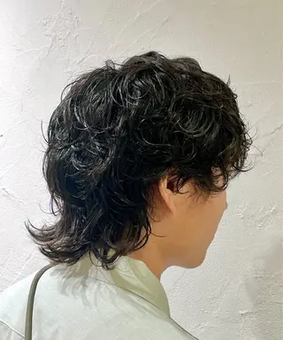 ミディアム メンズ 美容室stadium 横田ジュンコのヘアスタイル