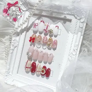 ネイル Macherie Rose Jrのネイルデザイン