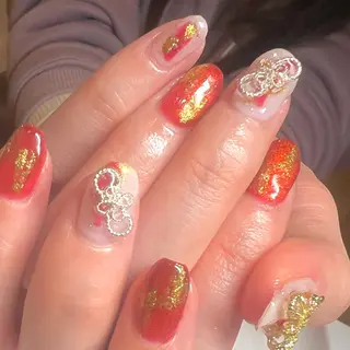 ミディアム Nail Salon midnightのネイルデザイン