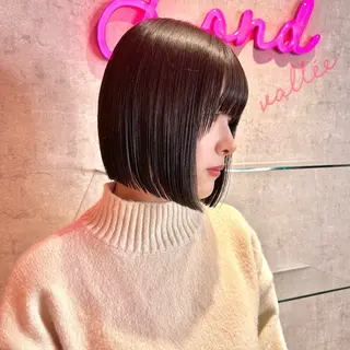 ショート RYU韓国ヘア/レイ ヤー/透明感艶カラーのヘアスタイル