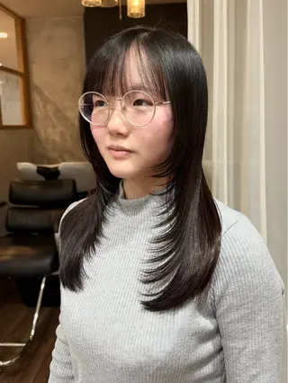 ロング 木村 心海☆明石のヘアスタイル