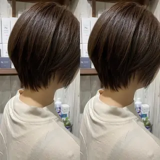 ショート カラー ヘアサロンオスカー 岸和田蛸地蔵店のヘアスタイル