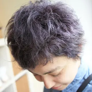 ショート カラー 新生活応援★半額/ 25歳以下　“内間”のヘアスタイル