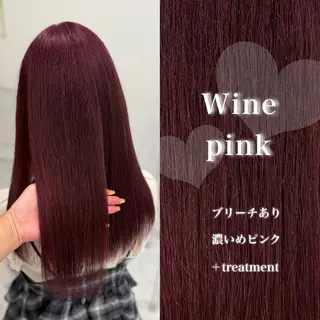 ロング カラー 韓国風艶髪🎀 暖色カラー🤍のヘアスタイル