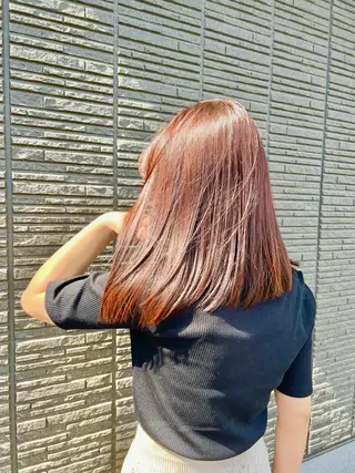 セミロング カラー 似合わせ×扱いやすさ 特化/澁谷礼一のヘアスタイル