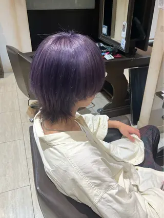 カラー 大人可愛い/韓国 レイヤー🎀まおのヘアスタイル