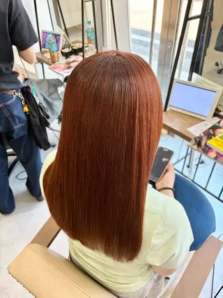 ロング カラー Ouka/Wカラー/ 大人艶カラーのヘアスタイル