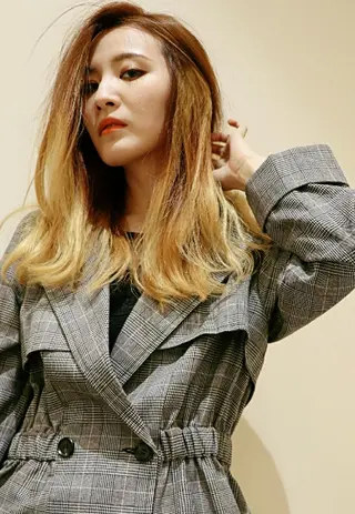 カラー ロング 徳永 博志のヘアスタイル